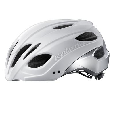 OGK KABUTO Bicycle Helmet White JCF Cycling Certified CE EN1078 REZZA-3 Size M/L (57-60cm) Color Two-tone (Japan Federation)