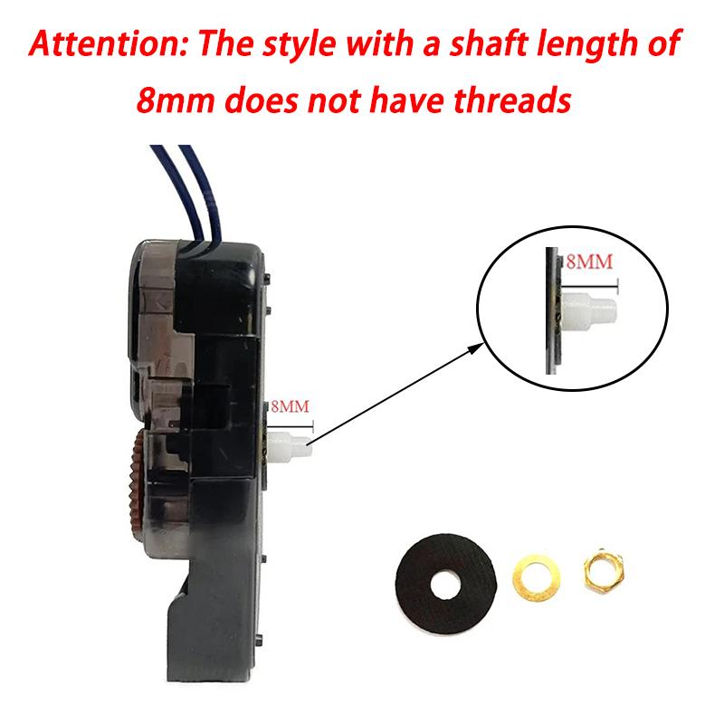 Silent Wall Clocks Movement Young Town Quartz Clock Mechanism 12888 Sun Jump Seconds Mechanisms Contact Leads Wall Clock Diy Kit