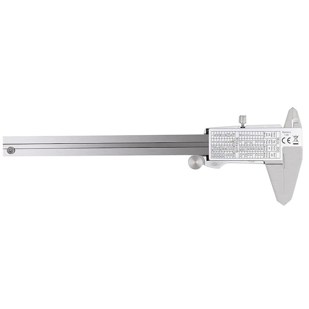 150mm Vernier Caliper LCD Display Digital Caliper Portable Slide Caliper  Measuring Tool