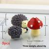 Animal Duck Cartoon Micro Landscape Figurine Decor Set For Gift And Decor Home