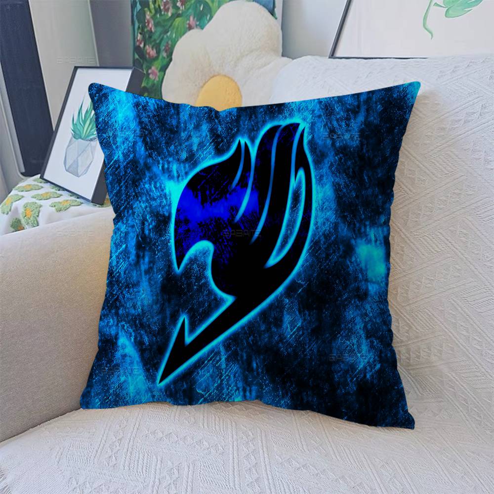 Fairy Tail Japanese Pillow Cover Sofa Cushion Cover Home Room Decoration Children Gift
