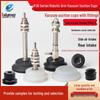 Industrial Silicone Pneumatic Suction Nozzles PJG Series (08-60) for Robotic Arm Vacuum