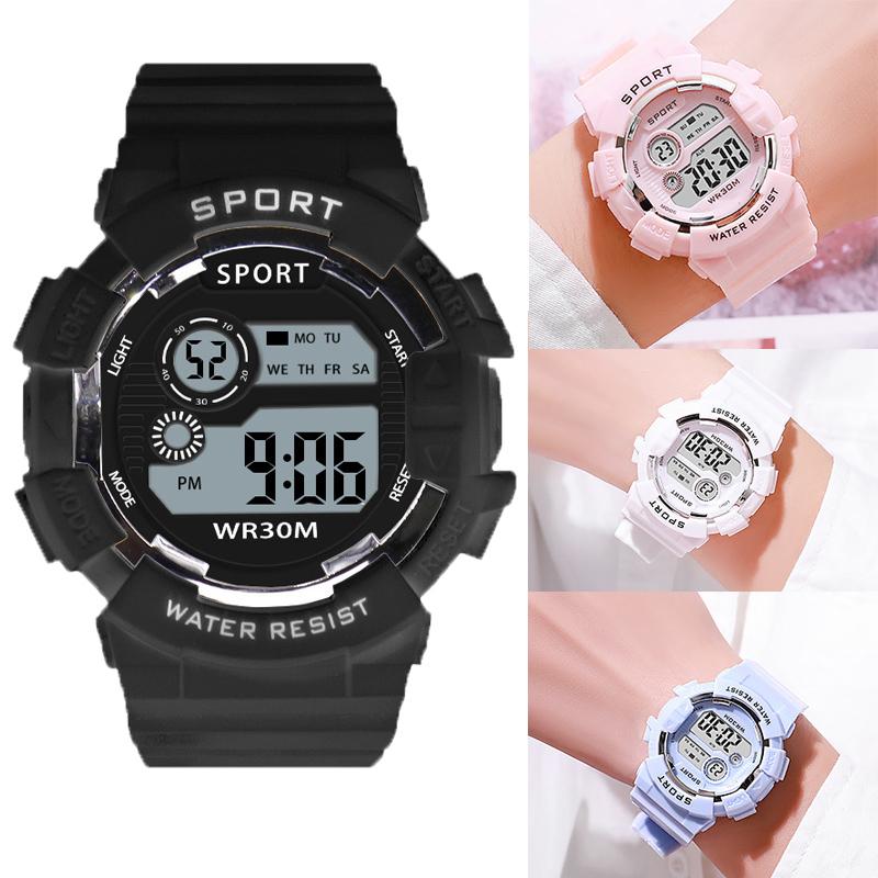 Digital Kids Watch Waterproof Child Sports Watches Multifunction Clock LED Electronic Wristwatch for Kids Boys Girls Gift