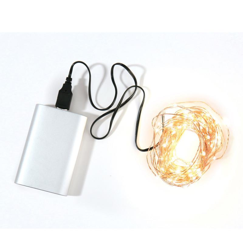 LED String Light USB Copper Wire Flexible Lamp Christmas Decoration