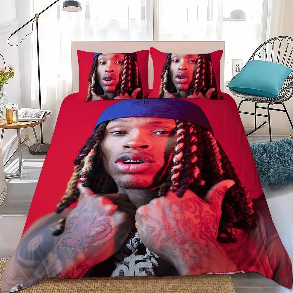 Rapper K-King Cool V-Von Duvet Cover Pillowcase Bedding Set Single Twin Size Gift for Student Adult 2/3pcs Set Home Decor
