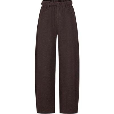 JIUJI ANNACOCO Women's Relaxed Fit Knit Straight Pants