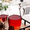 Glass Jug for Drinks, Juice, Compote, Lemonade, Water for Drinks 1.75L