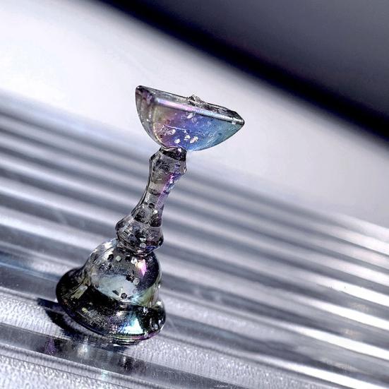 Yousheng 5Pcs Nail Display Stands Compact Size Non-Slip Reusable Smooth Surface Multipurpose Present Nail Art Plastic DIY Manicure