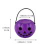 Halloween Candy Bucket White Green Purple Ghost Pumpkin Basket Kids Favor Candy Holder Trick Or Treat Halloween Party Decoration