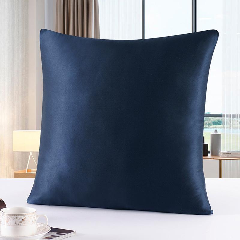 22 Momme 100% Silk Cushion Cover Decorative Pillows 45x45cm 70x70cm Pillow Case Home Decoration Funda Cojin For Living Room