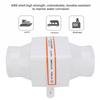 New 3 Inch In Line Marine Bilge Air Blower Mute Strong Ventilation Fan for Yacht  3'' Air Blower Fan 3'' Ventilation Fan