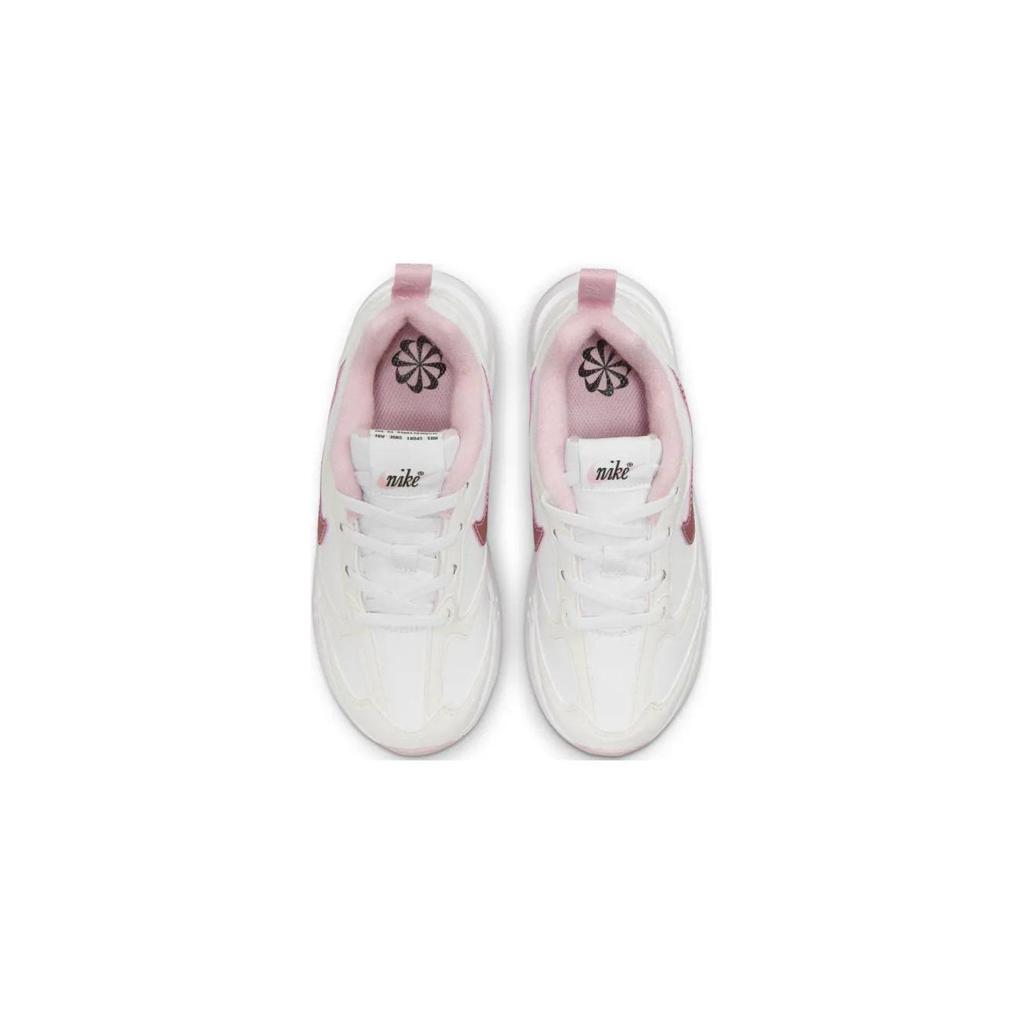 Nike Air Max Dawn Low Top Kids Lifestyle Shoes White Pink Children Aged 3 7 Years Old DC9318-101