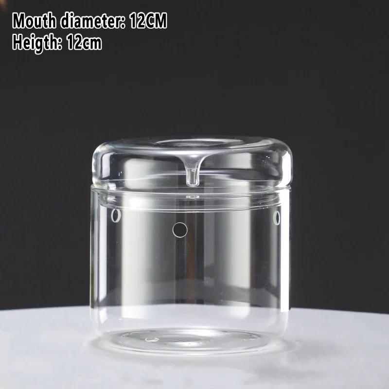 

Geometric Glass Terrarium for Air Plants Moss Mini Garden Tabletop Plant Display Humid Home Decor Ecosystem Micro Landscape Vase