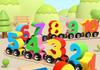 Magnetic Number Train Toy: Educational Building Blocks for Kids Ages 2-6