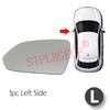 Verre chauffant de rétroviseur latéral de remplacement pour voiture, plaque de miroir chauffante pour MG ZS MG5 20-25 et Roewe MG RX3 17-23