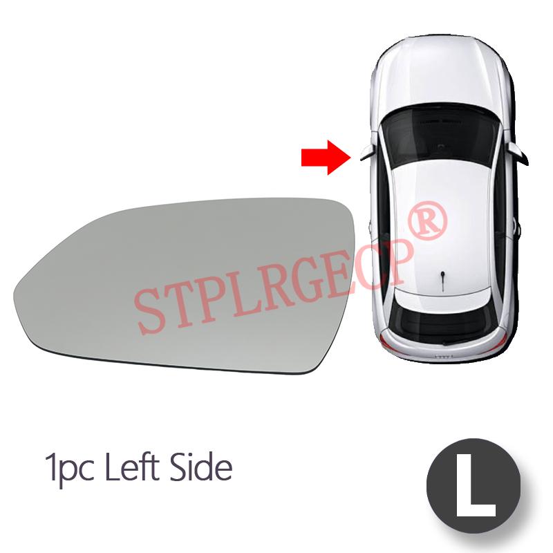 Verre chauffant de rétroviseur latéral de remplacement pour voiture, plaque de miroir chauffante pour MG ZS MG5 20-25 et Roewe MG RX3 17-23