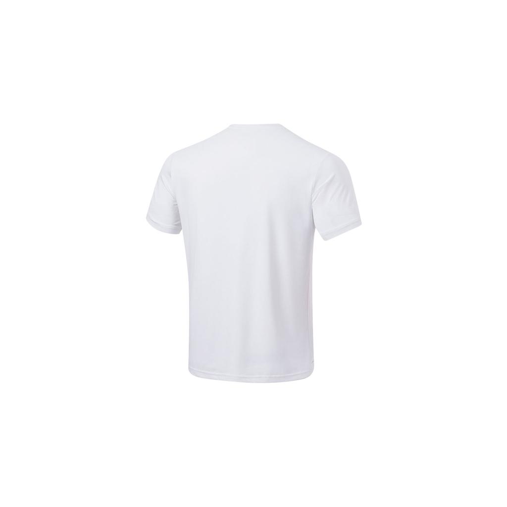 Li-Ning Fitness Series Quick-Dry Short Sleeve T-Shirt Men Tops White ATST093-2