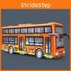 Decker Double Bus With Door Opening Inertia Toy With Lighting And Sound Function