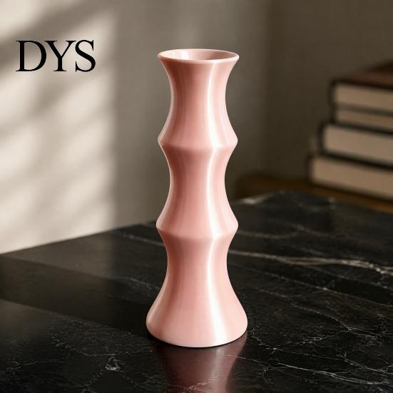 Unique Decorative Container for Artificial Plants 3D Printed Flower Vase, Modern Minimalist Container, Artistic Vase Home Decor Floral Arrangement