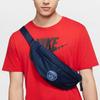 Nike Polyester Fanny Pack Regular Unisex Dark Navy Blue/University Red/White Casual BA5945-410