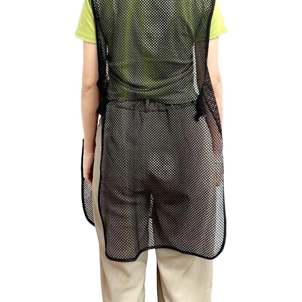 Waterproof Kitchen Apron Transparent Barbershop Apron Easy Clean Work Apron  Hairstyling