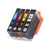 Printer Ink Cartridge Fluent Clear Printing BK C M Y 4 Color Ink Cartridge for Deskjet Ink Advantage 3525