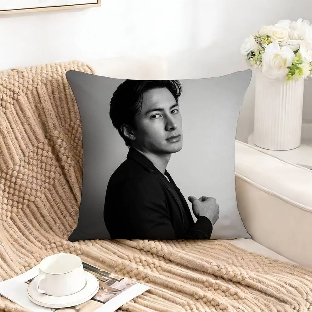 

HHudson WWilliamsHW Square DoubleSided printed Pillow Case Bedroom Bedside Pillow Sofa Cushion Cover 30X30cm