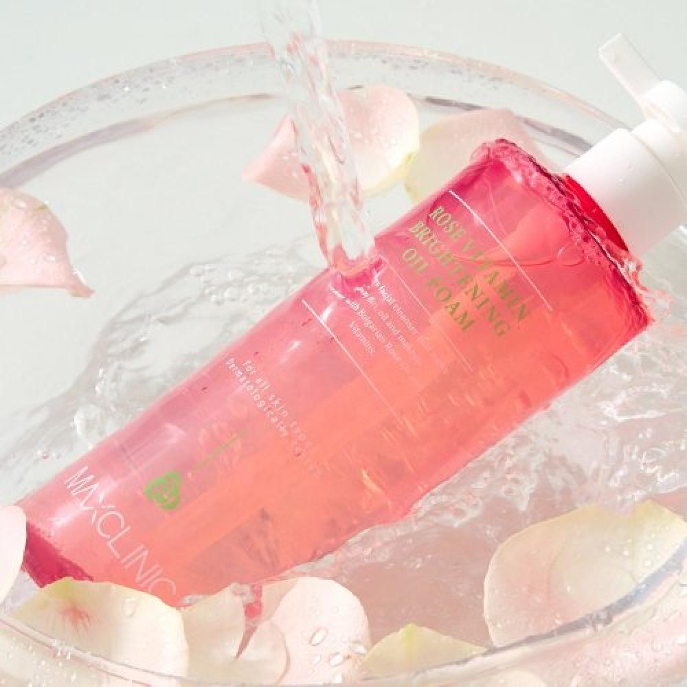 Maxclinic Rose Vitamin BriGhteninG Oil Foam LarGe Capacity 310 G Rose brightening oil foam large capacity MSK019