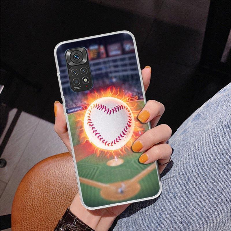 Baseball Sport Phnoe Case for Phnoe Case for Xiaomi Redmi Note 15 14 14S 13 Pro Plus 12 12S 11S 11E 10S 10 11T 5G Unique Cover C
