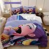 Vibrant Rhythm Huntrix Bedding (1 * duvet cover + 2 * pillowcase, without core) 2D Flat Christmas birthday gift Soft and comfortable Bedding set