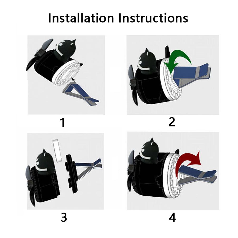 Kleine Ente Auto Aromatherapie Niedlicher Auto Lufterfrischer Rotierendes Auto Parfüm Ornament Hund Pilot Auto Innenraum Parfüm Diffusor