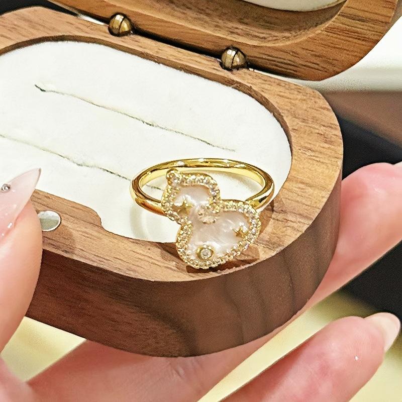 Fee Hepburn Stil Einzigartiger Ausländischer Stil Emaille Kürbis Offener Ring Zeigefinger Ring Nische Hohes Gefühl Mittelalterlicher Ring Mädchen