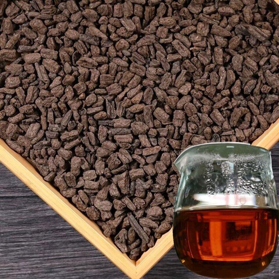 Çin Eski Puerh Çay Tuğla Olgun Puer Menghai Shu Çay yapışkan pirinç Tadı Puerh