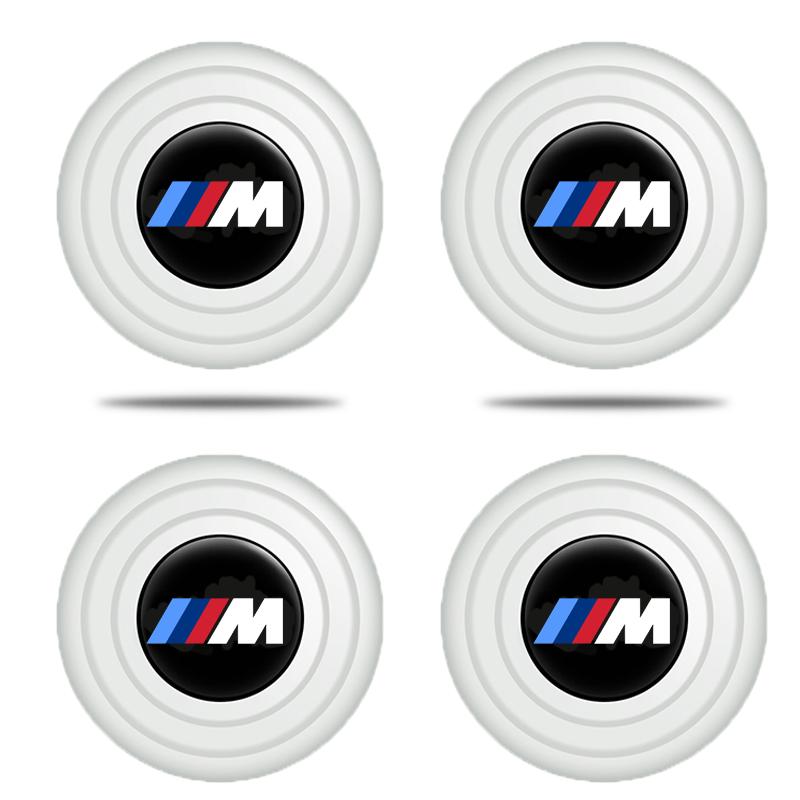 AXNX2 Universal Car Door Silicone Shock Stickers Soundproof Buffer Pier Anti-Vibration Auto Door Pads For BMW X1 X3 X5 E36 E39 E46 E60