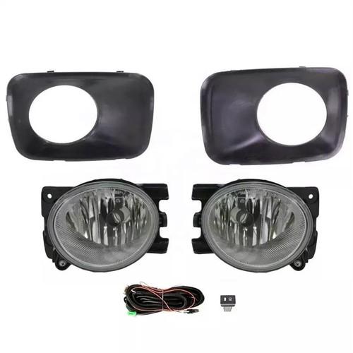 

Left & Right Fog Driving Lights Lamp W/ Trim Bezel Set For 2009-2011 Honda Pilot