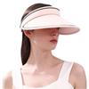 Sun Protection Hat for Women In Summer UV Anti Air Top Sun Hat Outdoor Face Covering Sun Hat Showing Small Face