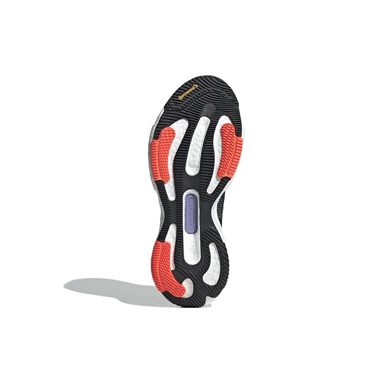 Adidas SolarGlide 5 Black Floral Men Sneakers Core-Black Solar-Red GX5471