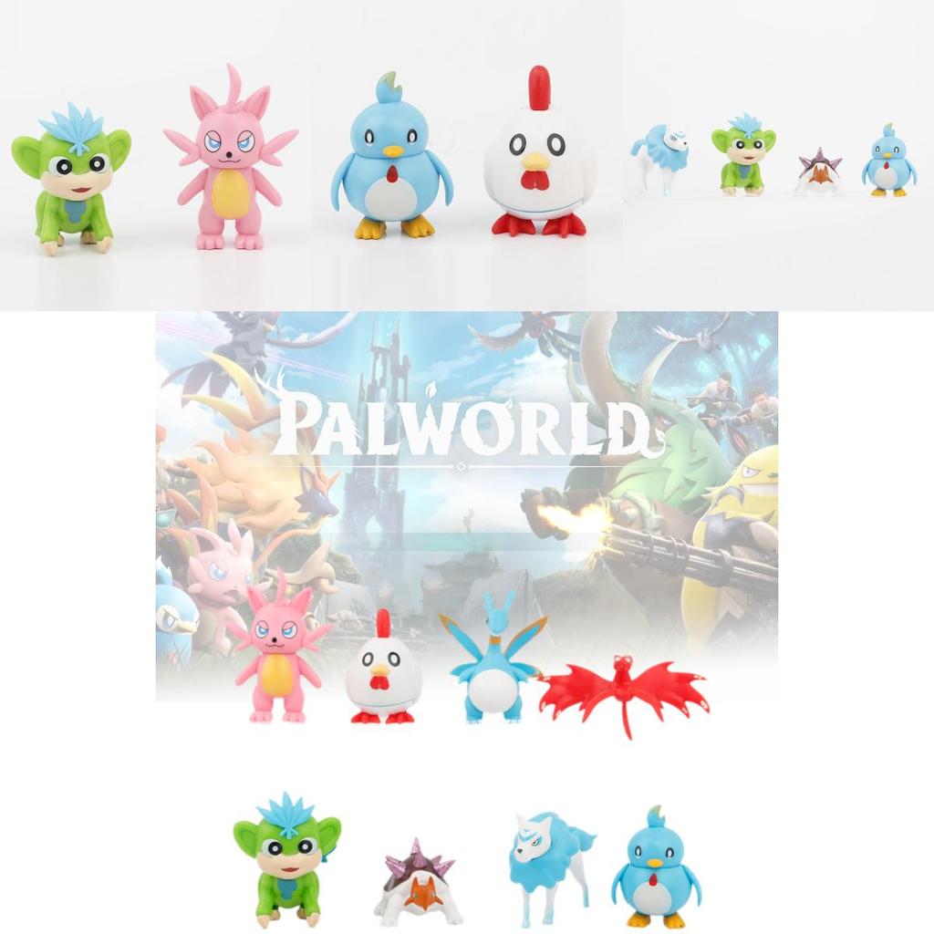 Adorable Fantasy Beast Pal Pvc Toy Figurines Set For Boys And Girls Trending Online