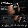 Casio Montre Numérique Série F91W Résistante à l'Eau Lumière LED Chronomètre au 1/100 SEC Affichage Toujours Allumé (RH Min PM Date Jour) Alarme quotidienne Légère 7 ans