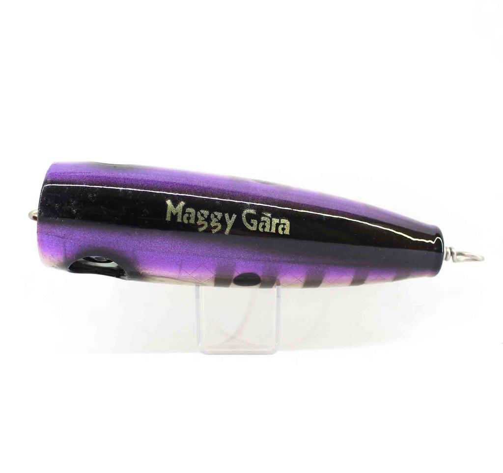 Maggy Gara Popper Short 100g Köder Lila Streifen (2011)