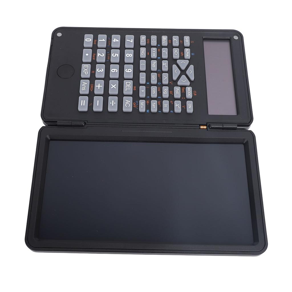 Desktop Scientific Calculator 2 Line Display with 6 Inch LCD Writing Tablet Foldable Calculator for Home School Office