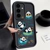 Lovely Baby Panda Print Case For Samsung S26 S25 Ultra S24 S23 S22 Plus S21 FE A15 A16 A17 A35 A36 A37 A54 A55 A56 A57 5G Shockproof Bumper Cover