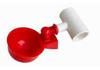 Abbeveratoio Automatico per Polli, Anatre e Quaglie: Set da 6 Pezzi con Bicchieri d'Acqua Spessi e Design a 3 Vie