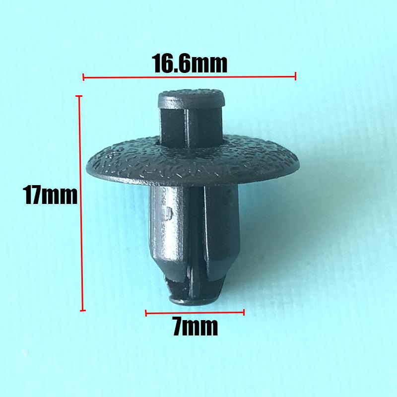 50Pcs Plastic Inner Wing Wheel Arch Liner & Splashguard Trim Clips Fasteners For Toyota Avensis Lexus LFA RX 90467-07117