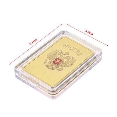 Gold Bullion Bar  National Emblem Gold Soviet Commemorative Souvenir Coin