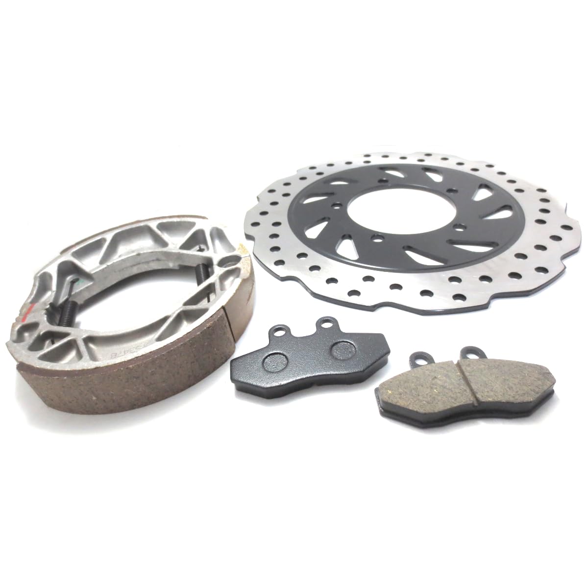 

MAXIMASELECT Комплект передних и задних тормозов Тормоз и диск для Honda Cygnus SE44J Запасные части для мотоциклов и техническое обслуживание Тормозные части (Тормозные колодки,