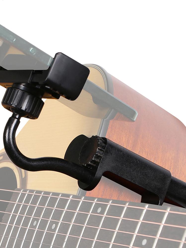 Gitarren-Handyständer Gitarrenständer Handyhalter Smartphone-Clip-Aufsatz zum Streamen Entspannen Reisen Trainieren Zuschauen