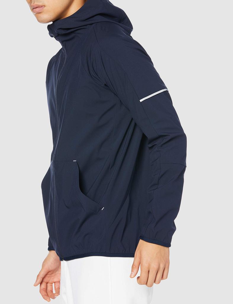 SSK Long Sleeve Full Zip Bonded Hoodie Navy Size O to Japanese size Men's BWP2001, (70), (equivalent 2L)