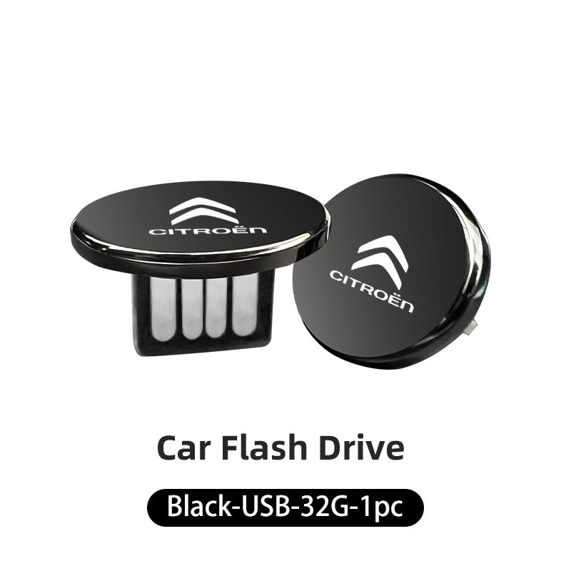 Car USB Type-C Flash Drive Mini Memory Stick Music Device Accessories For Citroen C4 C3 C5 C1 C2 Berlingo Celysee Cactus Picasso