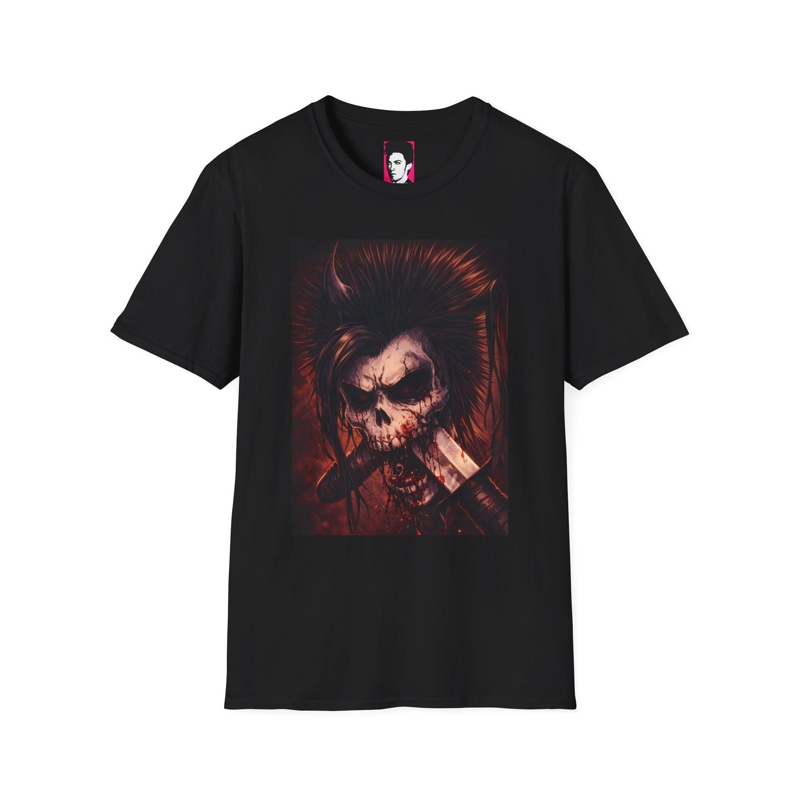 The Pukes X Rated - Skull and Dagger Logo - Horror Punk T shirt S разноцветный